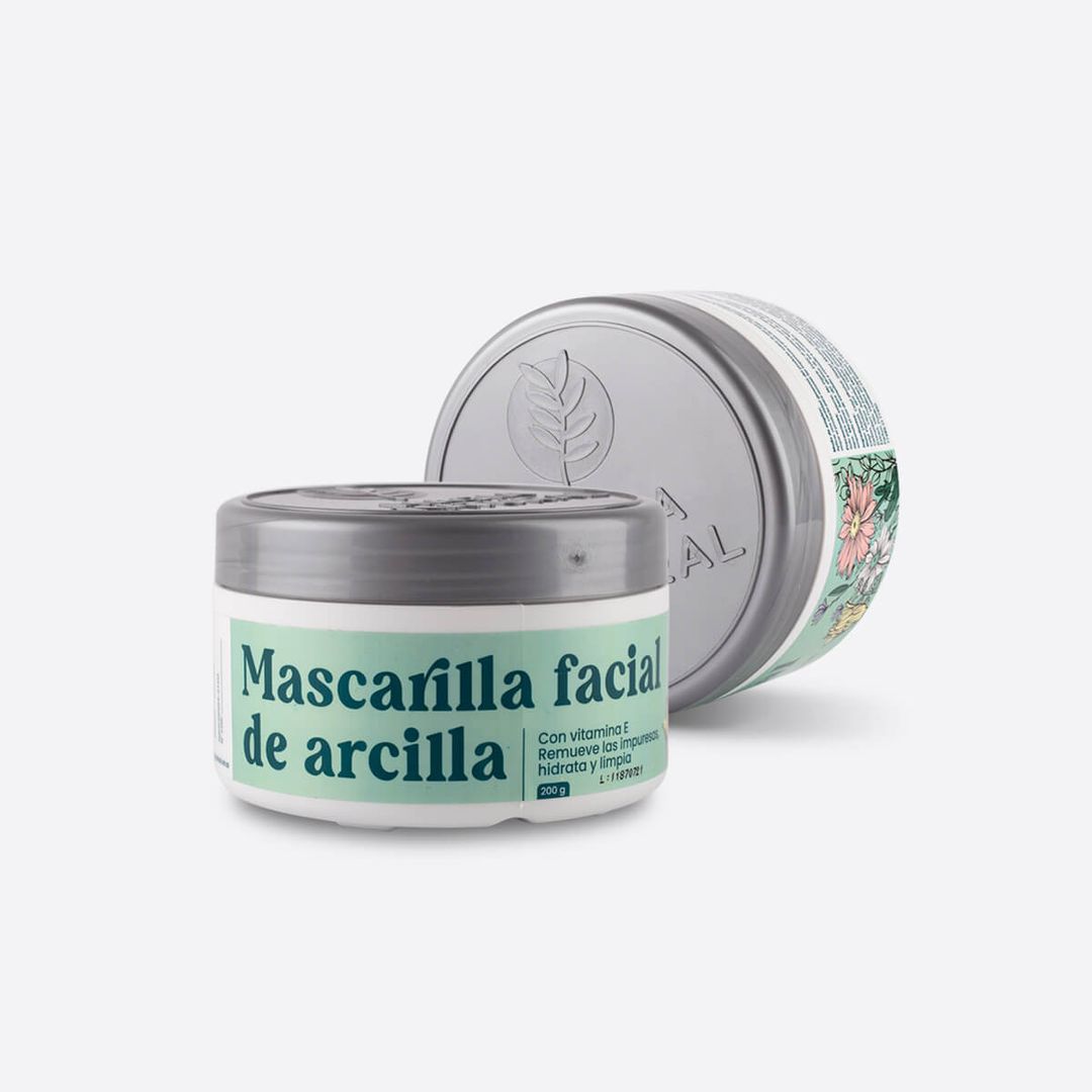 Mascarilla facial de Arcilla de Magia Natural 