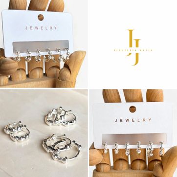 Set Candongas Heart - imagen 1