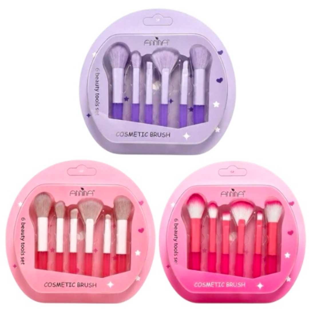 KIT MINI DE BROCHAS x6 ANNINA