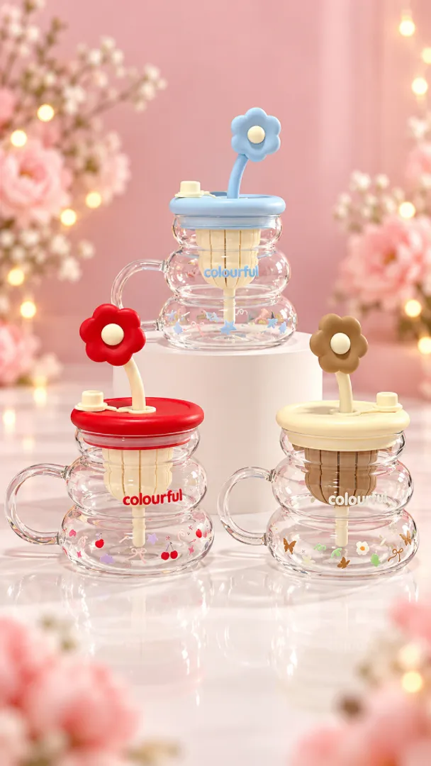Mug jarrita en vidrio 800ml