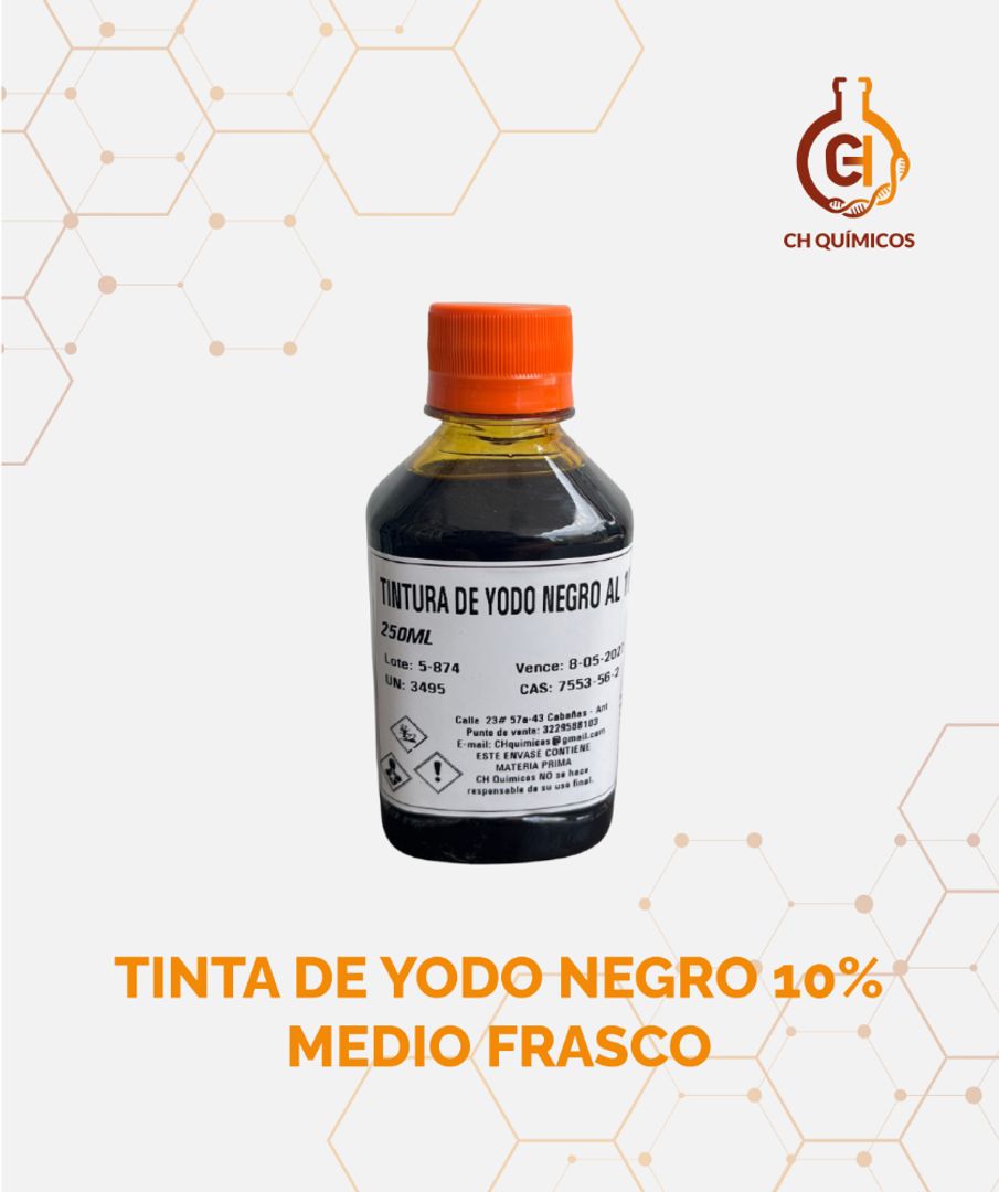 TINTA DE YODO NEGRO 10%