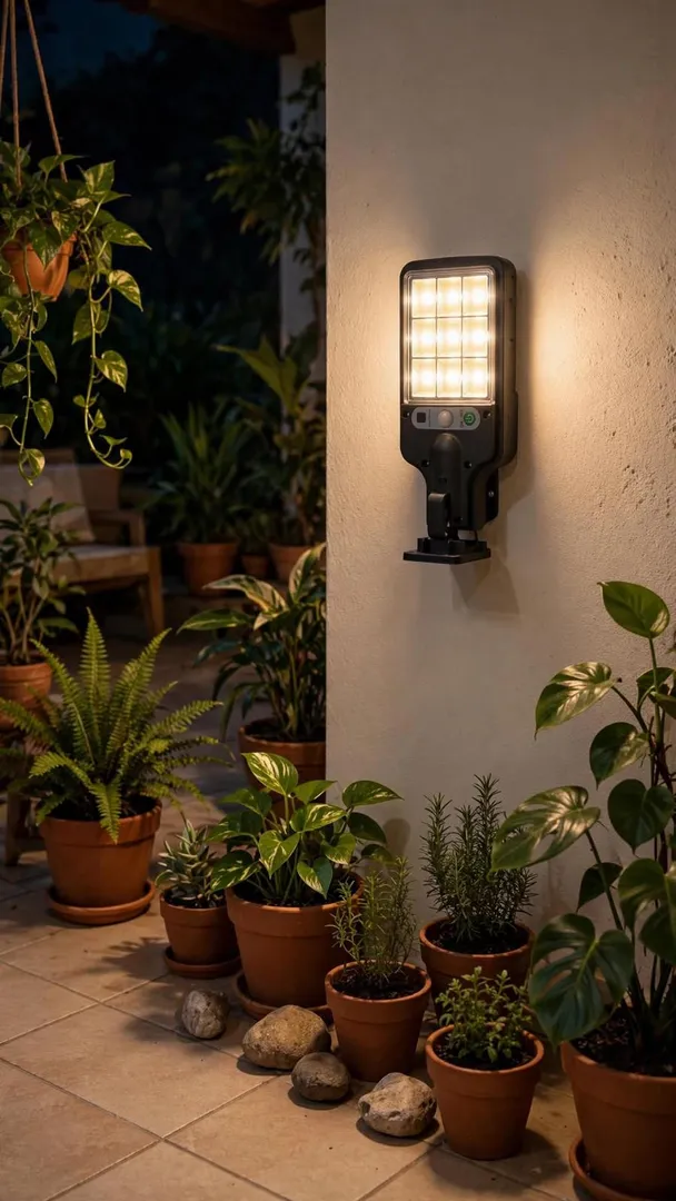 Lámpara solar LED