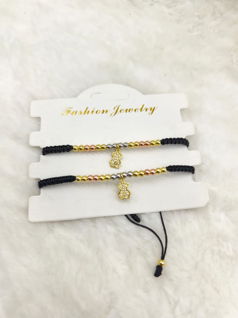 PULSERA X 2 OSITO 