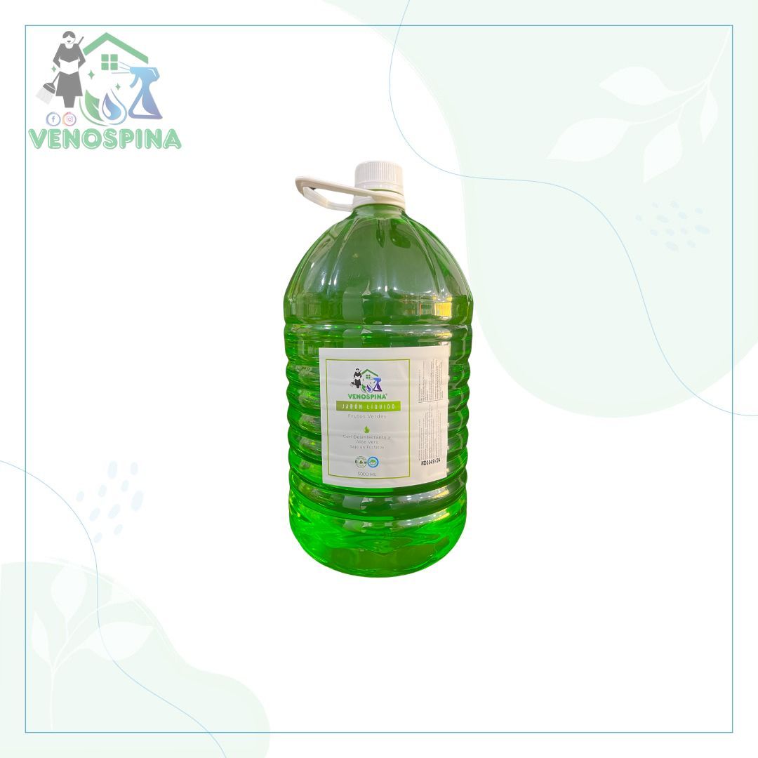JABON LIQUIDO DE MANOS VENOSPINA 5.000 ML 