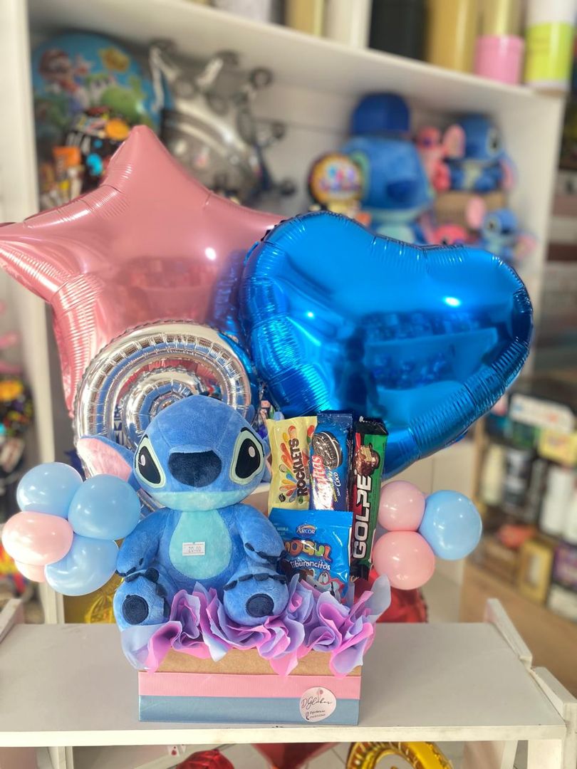 Peluche y chocolates 