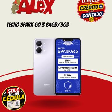 Imagen del producto Tecno Spark Go 3 64GB/3GB