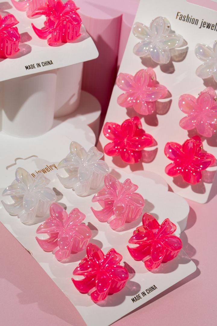 MINI CAIMÁN FLOR ROSA