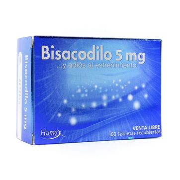 Imagen del producto BISACODILO 5MG HUMAX SOB X 10 TAB