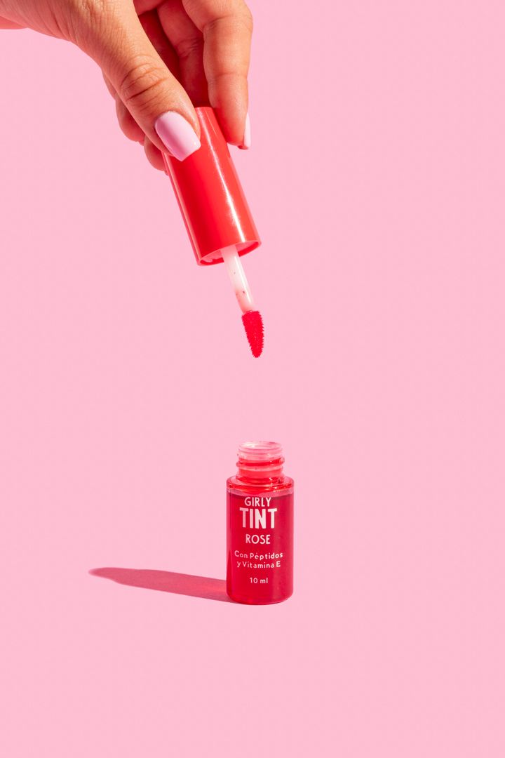 Girly Tint ROSE tinta para labios y mejillas con peptidos