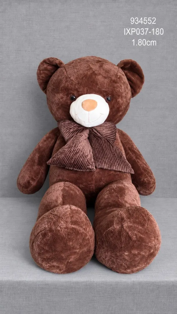 OSO PATAS LARGAS CON MOÑO 1.80 CM