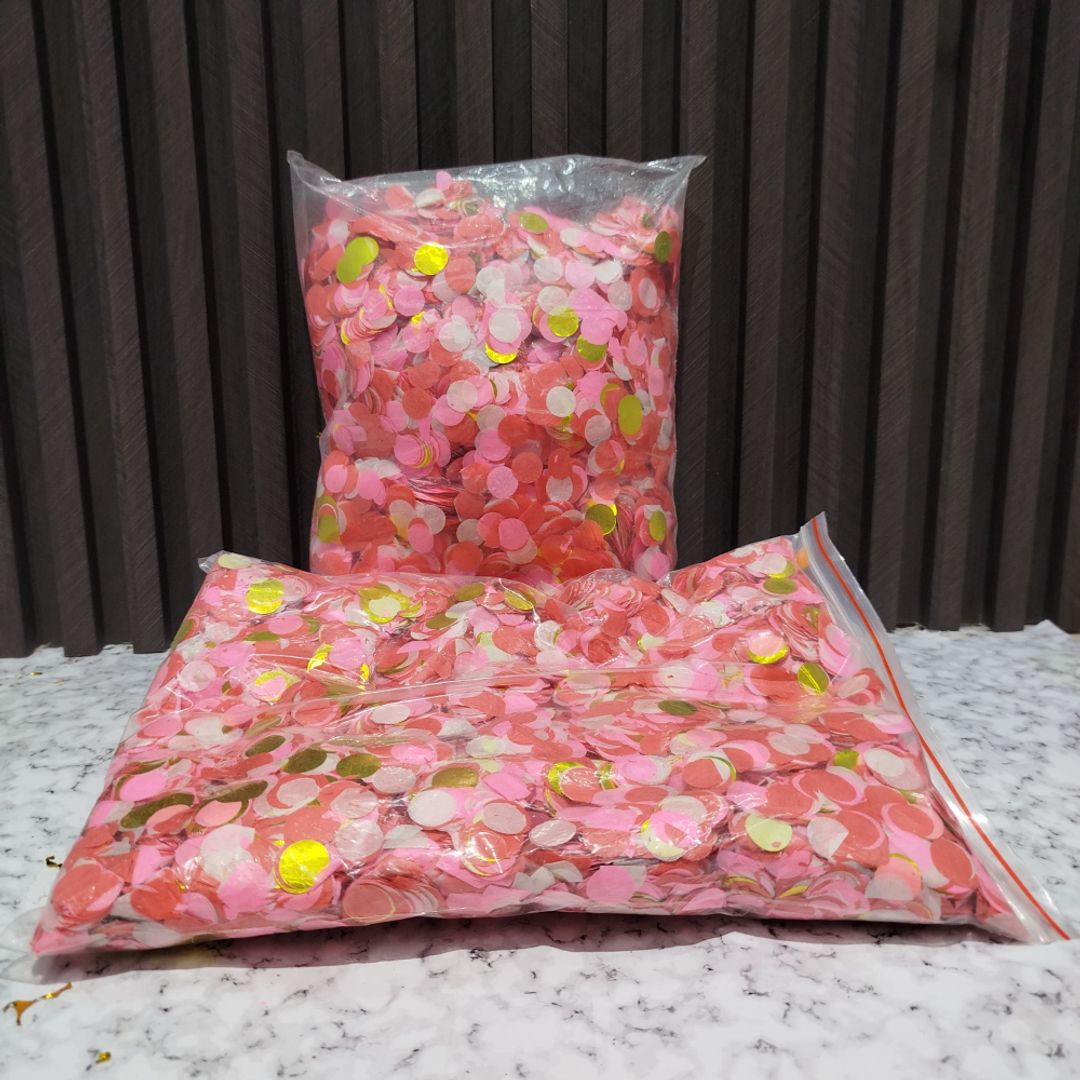 CONFETI PARA GLOBO 500 GRAMOS