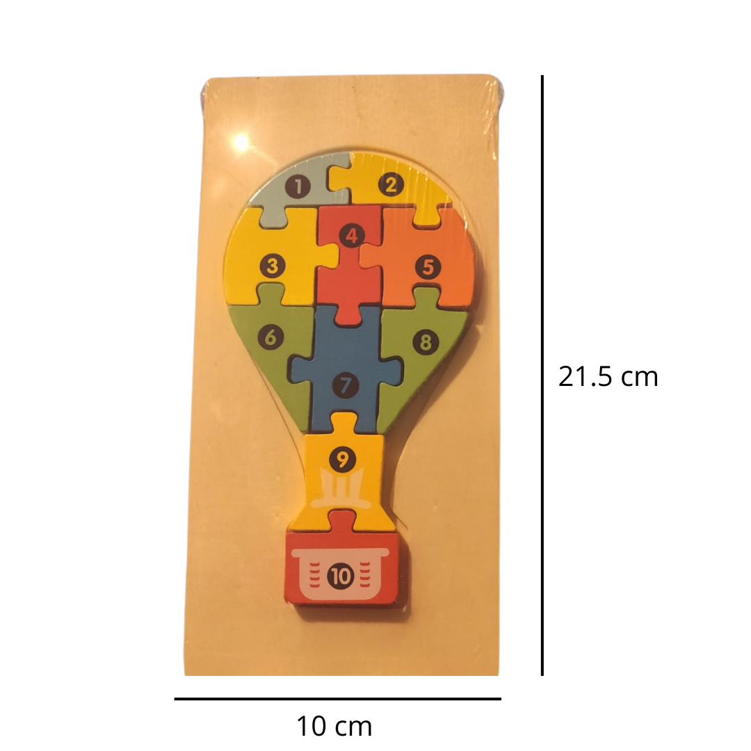 Rompecabezas De Madera Kit Niños Diseños Didáctico Montesor