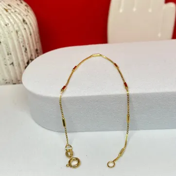 Pulsera veneciana de canutillos de 18cm - imagen 1