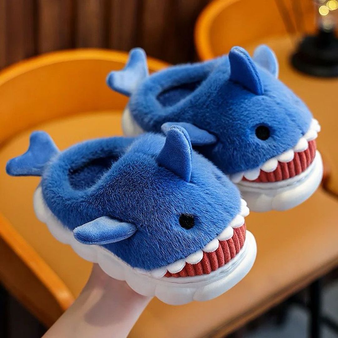 Pantuflas de Tiburón para niños