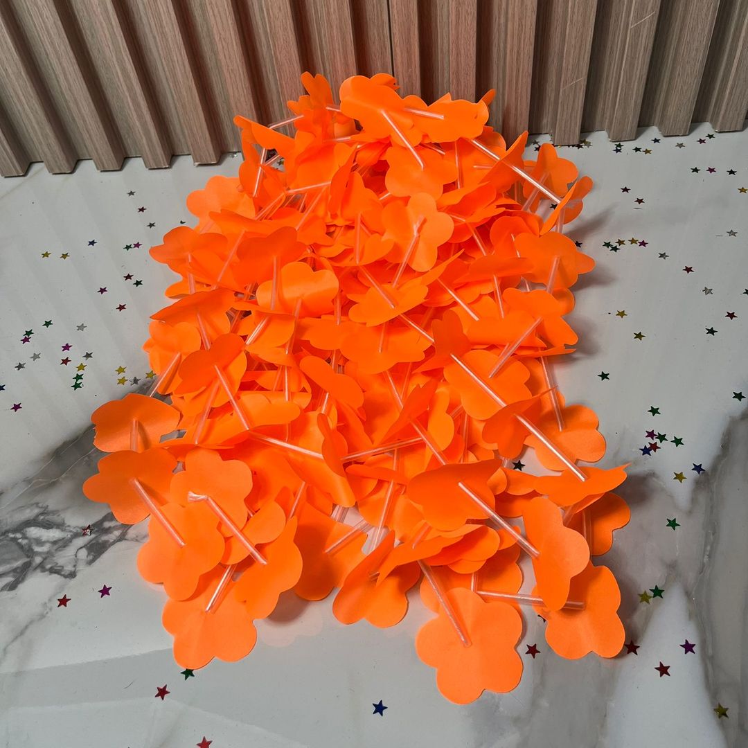 COLLAR PARA FIESTA DE TELA X 12 UNIDADES 