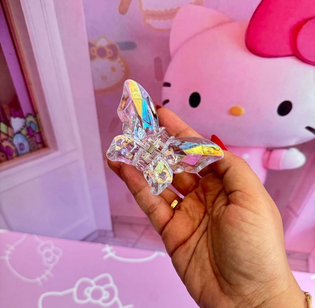 Caimán mariposas cristal 