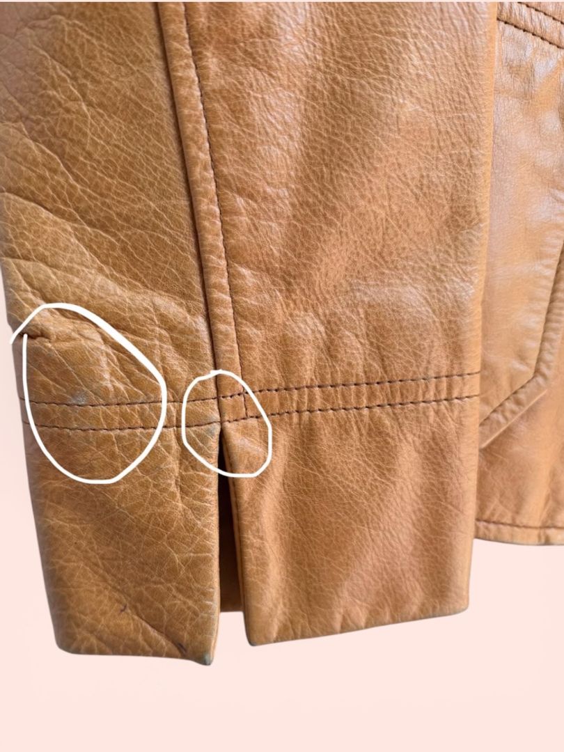 Chaqueta de Cuero Gap Talla M