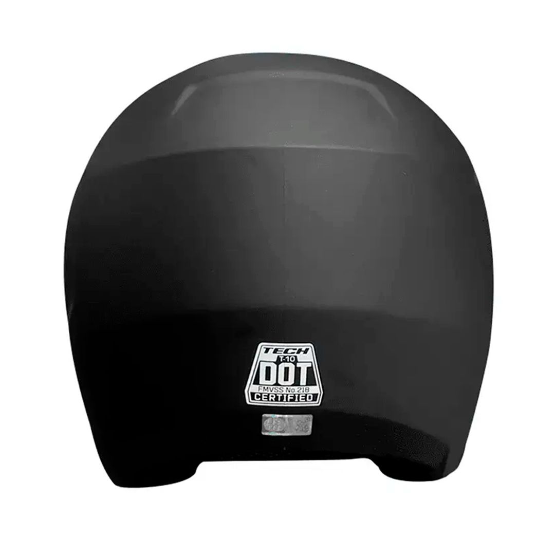 CASCO TECH T10 - VISOR COLOR NARANJA