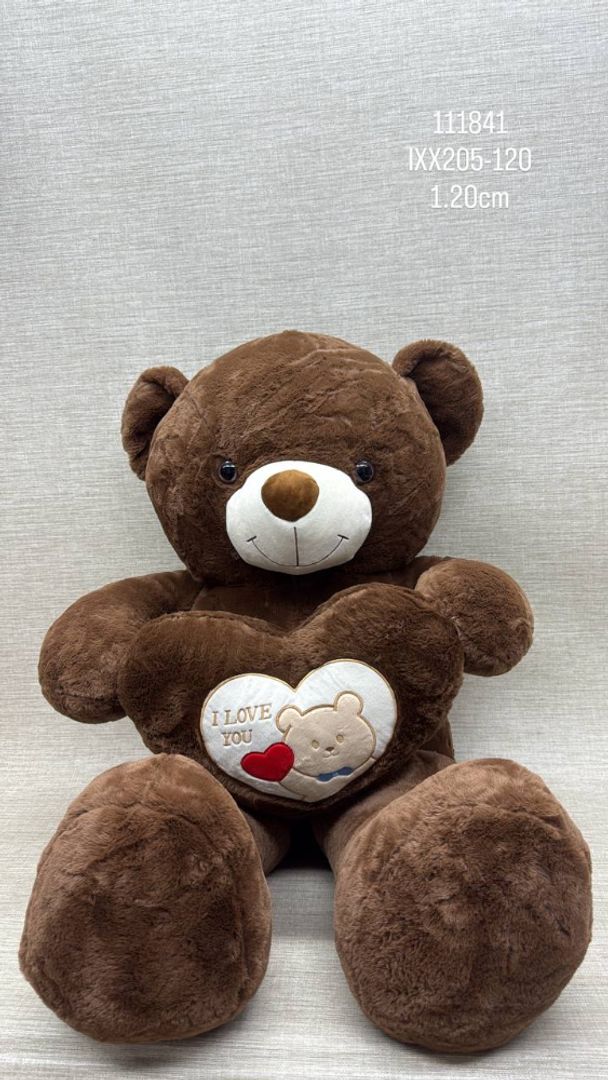 OSO PATAS LARGAS CORAZON 1.20 CM