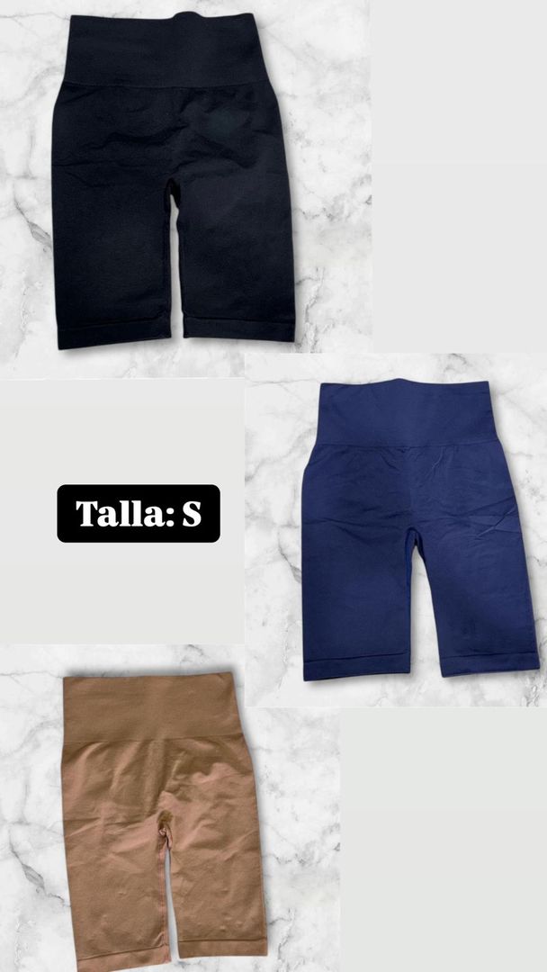 Licra Short Largo Liso