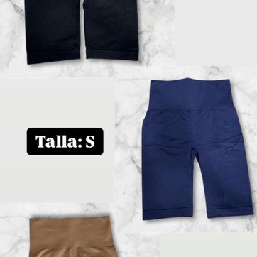 Licra Short Largo Liso - imagen 1