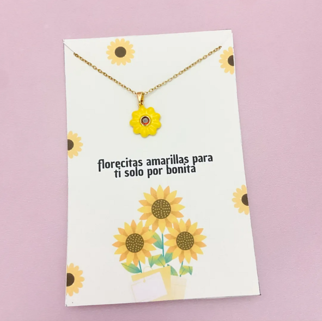  CADENITA FLOR AMARILLA 2
