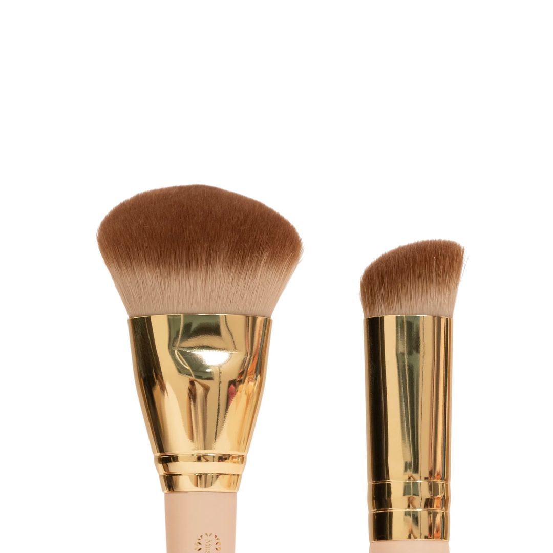 BROCHA DOBLE PARA BASE Y CORRECTOR PRO BRUSH MIIS COSMETICS