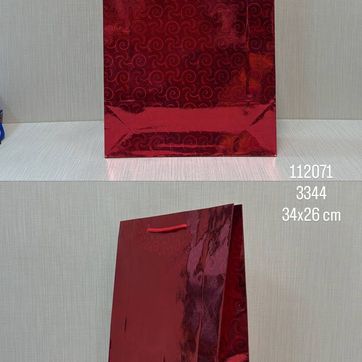 Imagen del producto BOLSA DE REGALO ROJA 34X26 CM