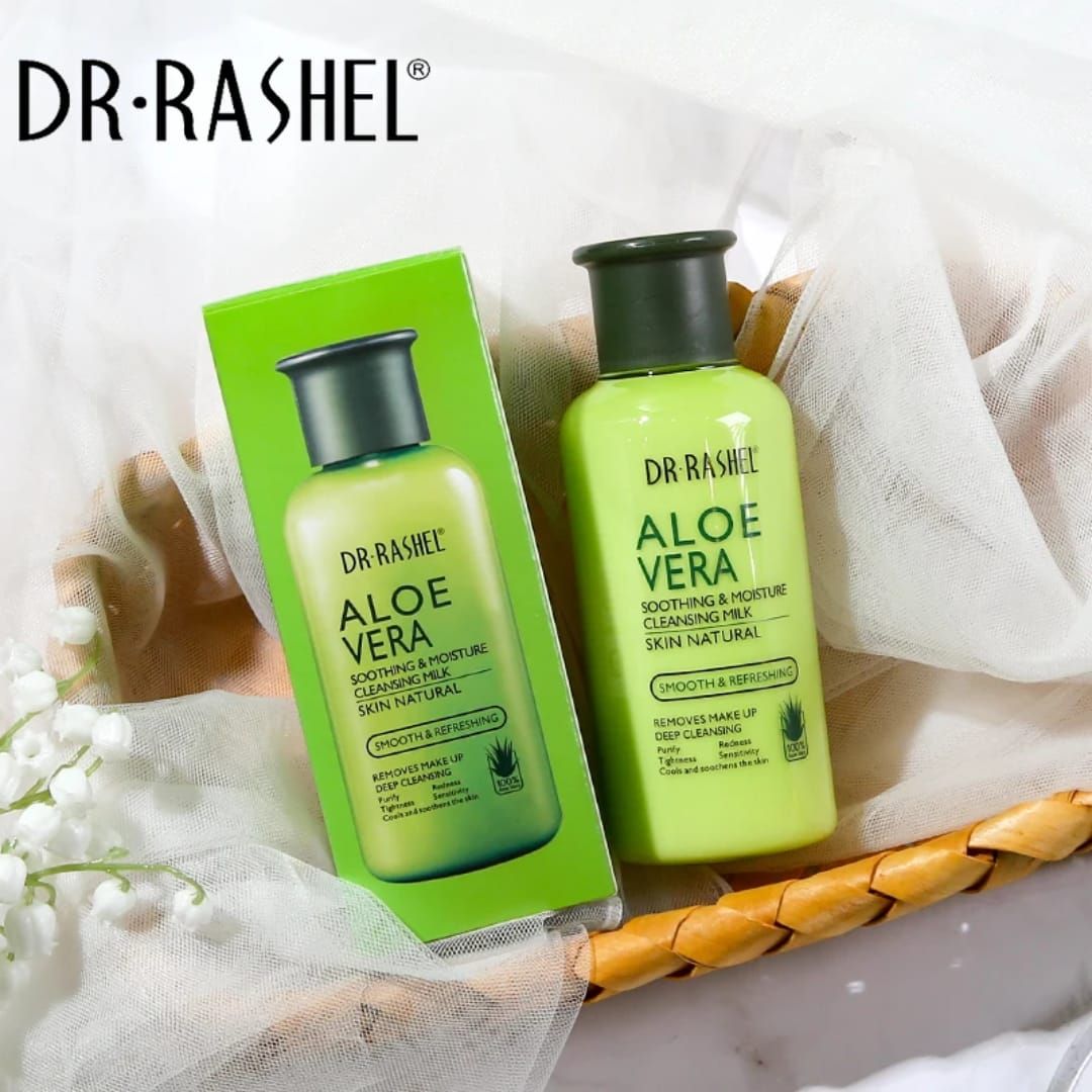 Leche limpiadora facial aloe vera DR-RASHEL DRL-1537