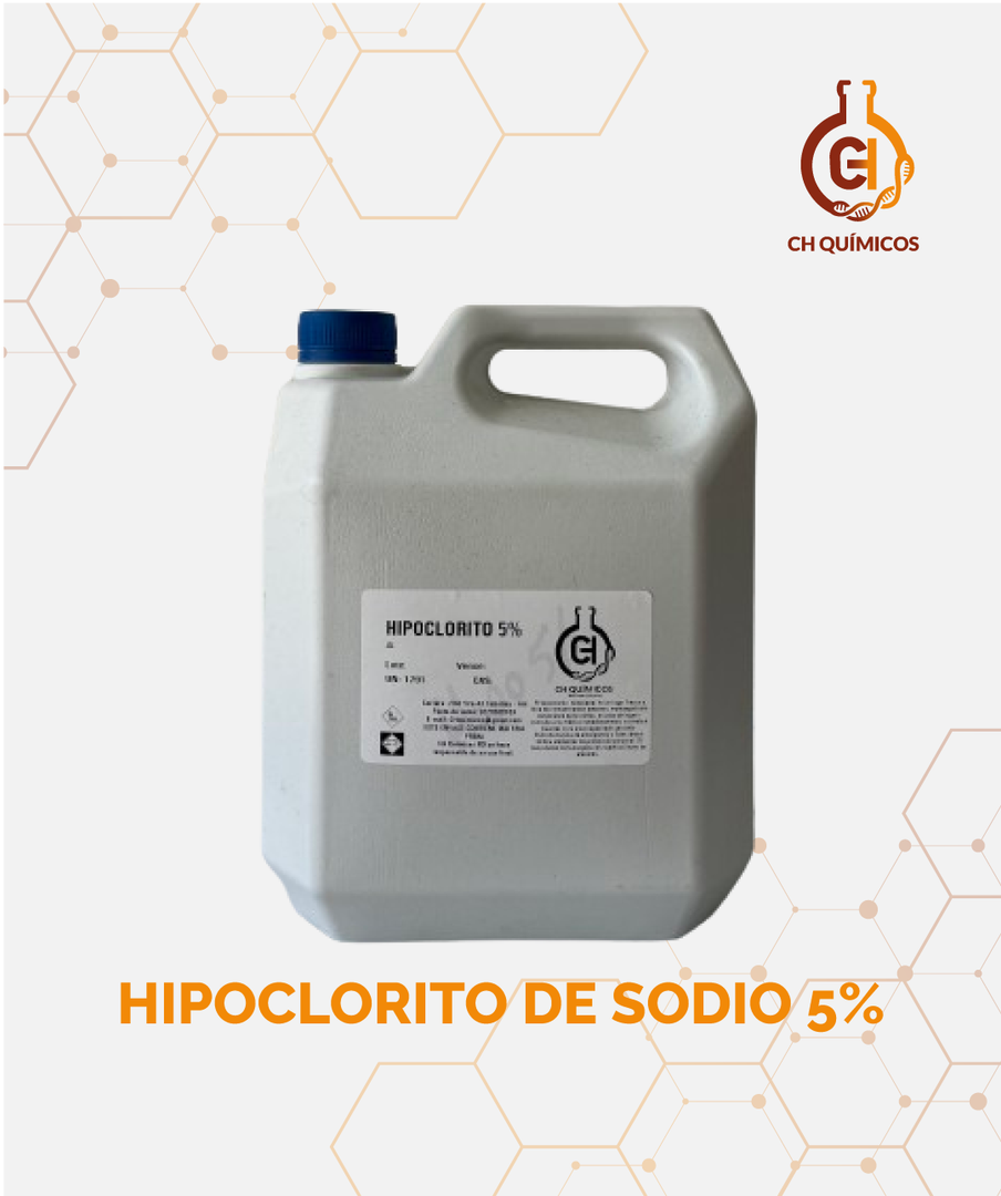 HIPOCLORITO DE SODIO 5% NEUTRO