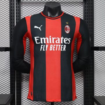 AC Milan 2026-27 Manga Larga Player - imagen 1