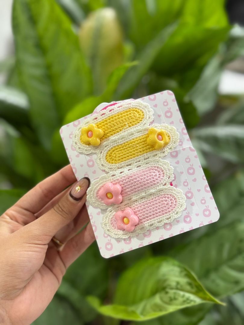 CLIPS TEJIDO PASTEL