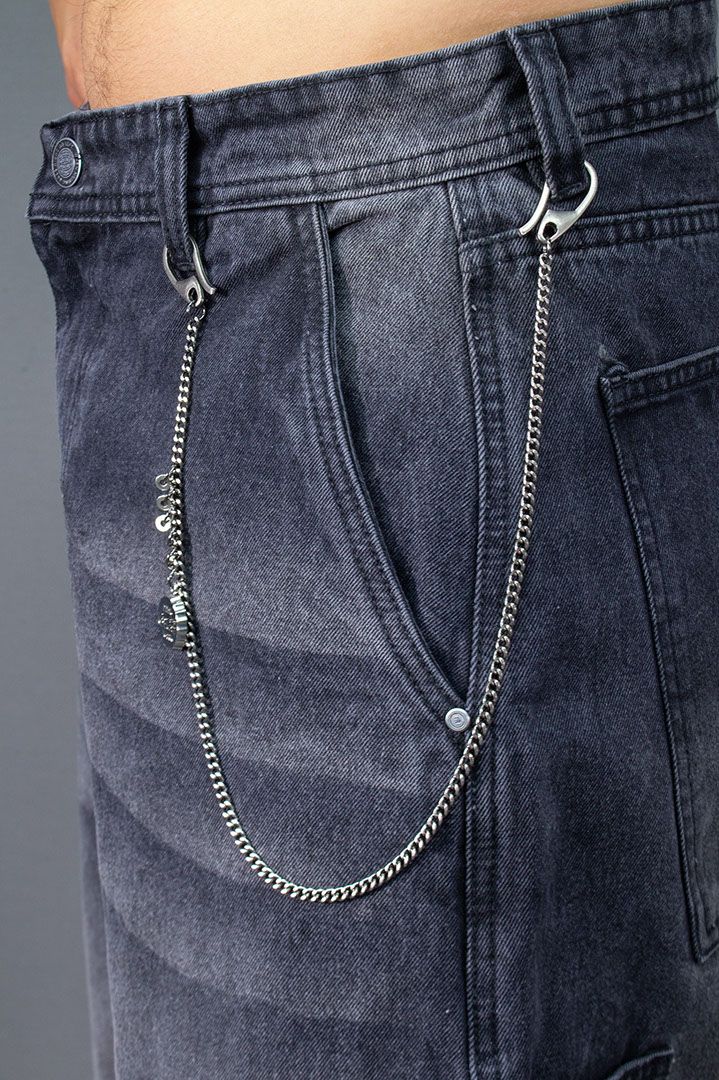JEANS BAGGY CARGO NG-GRIS