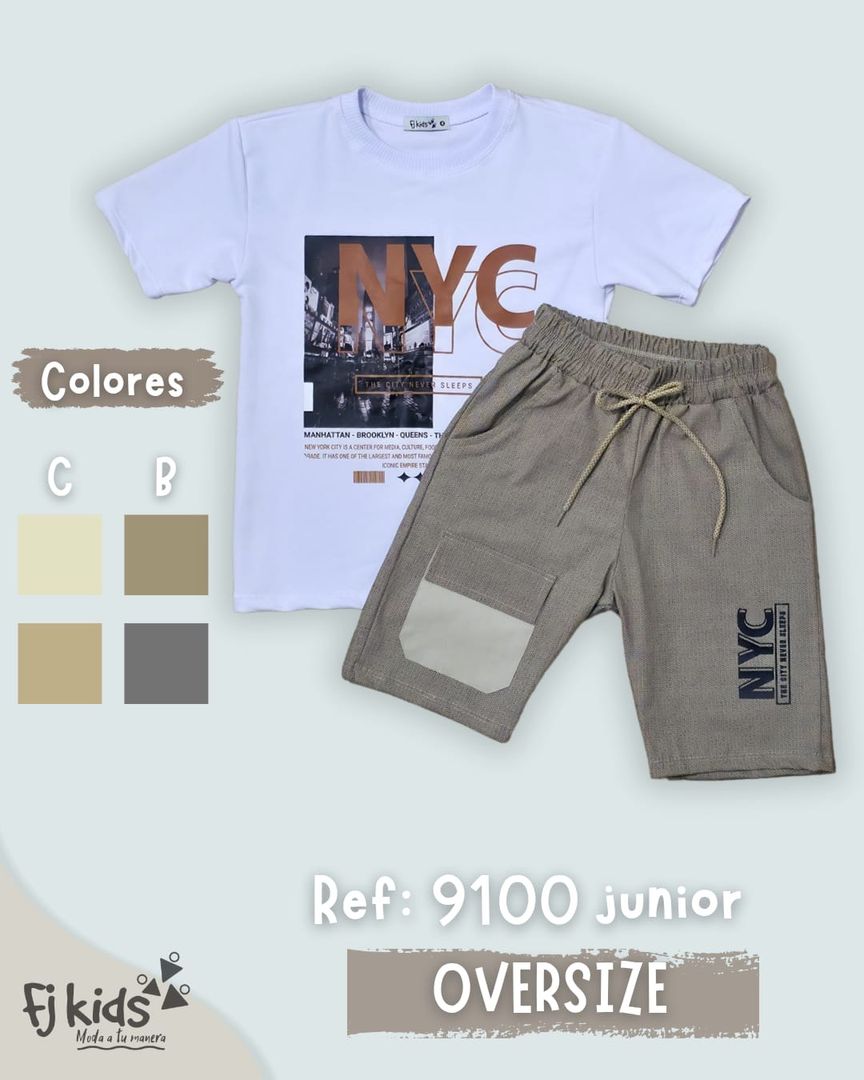 Conjunto deportivo corto 