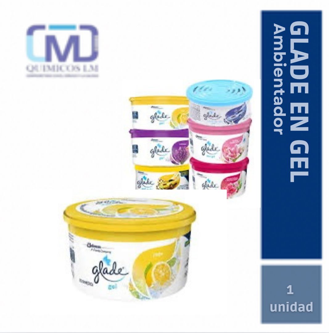 GLADE EN GEL/AUTOS/BAÑOS 