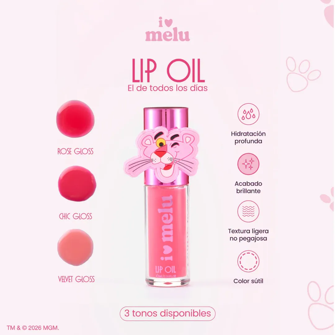LIP OIL PANTERA ROSA RUBY ROSE