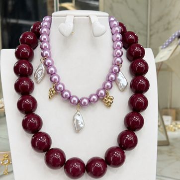 Imagen del producto Collar Dúo Uva Perla