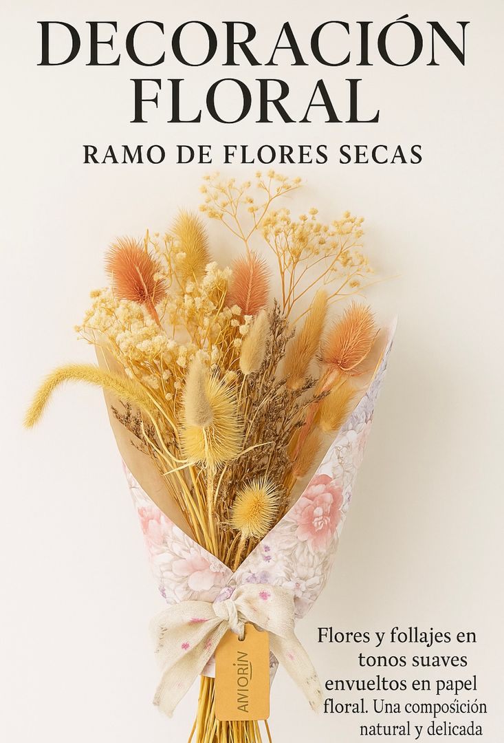 Ramo Flores Preservadas Mediano 