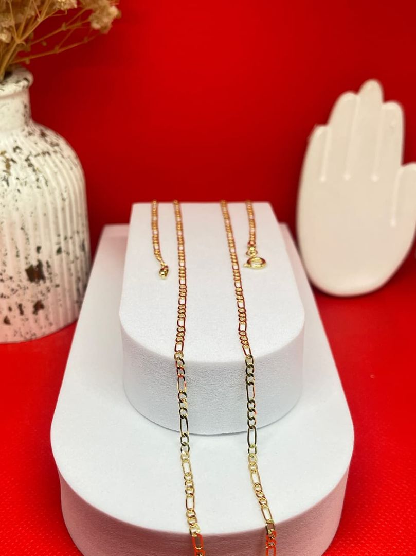Cadena cartier 3*1 de 60cm y 2.5mm