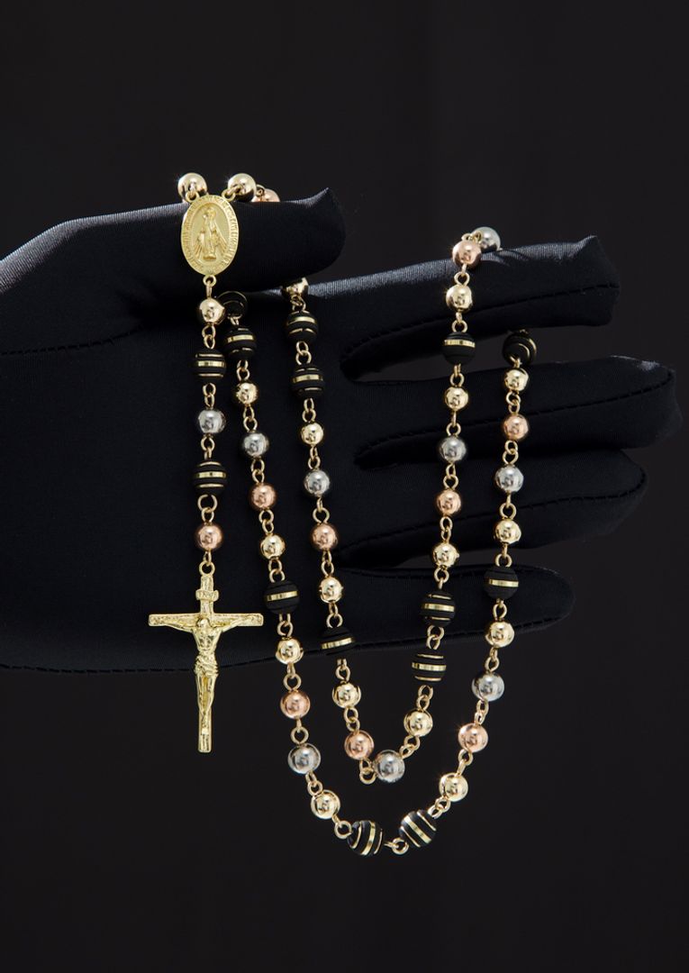 Camándula tres tonos 7 mm