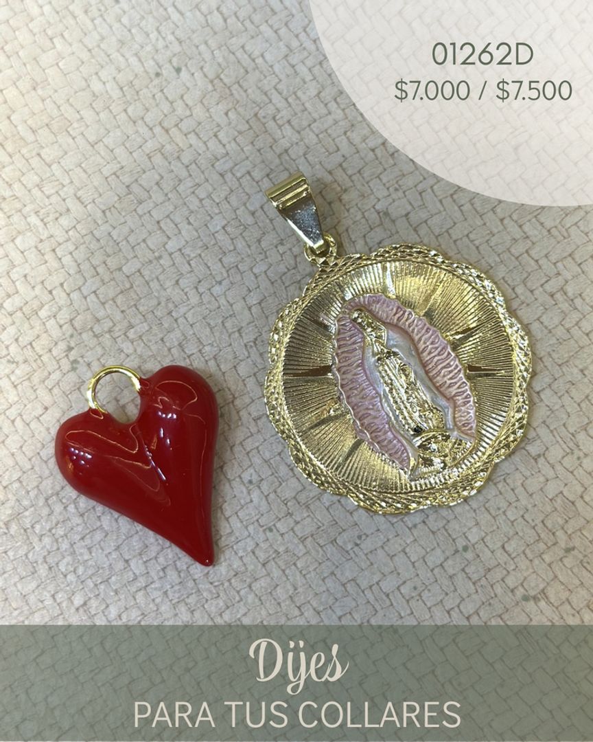 Collar ábaco con dije 