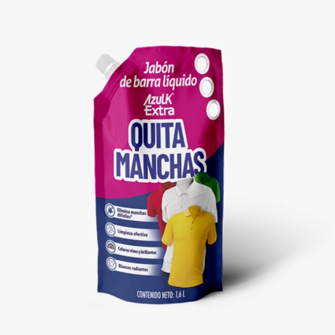  R.JABON LIQUIDO EXTRA QUITA MANCHAS AZULK X 1.600 ML