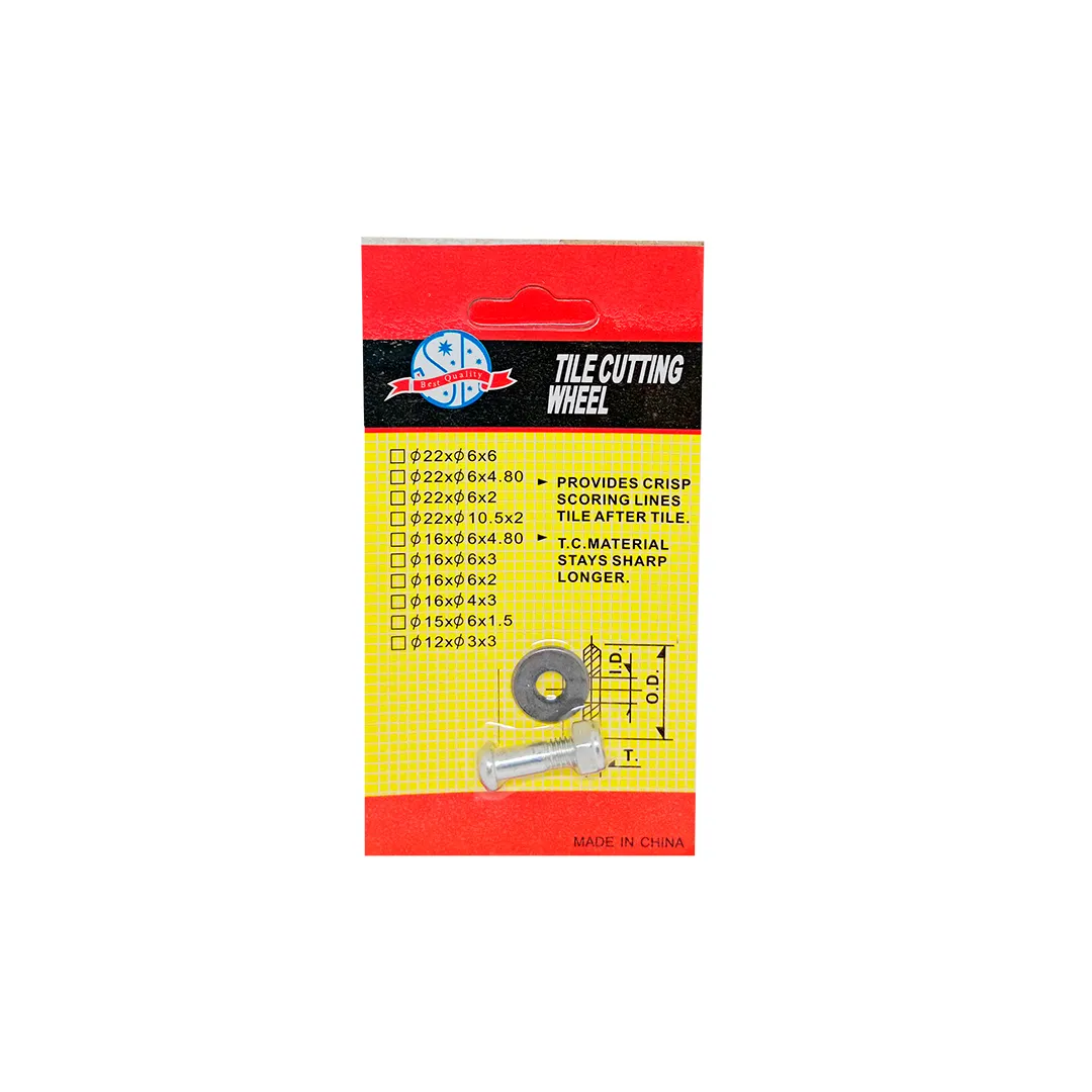 RODAJA CORTA AZULEJO PEQUENA 16x6x2