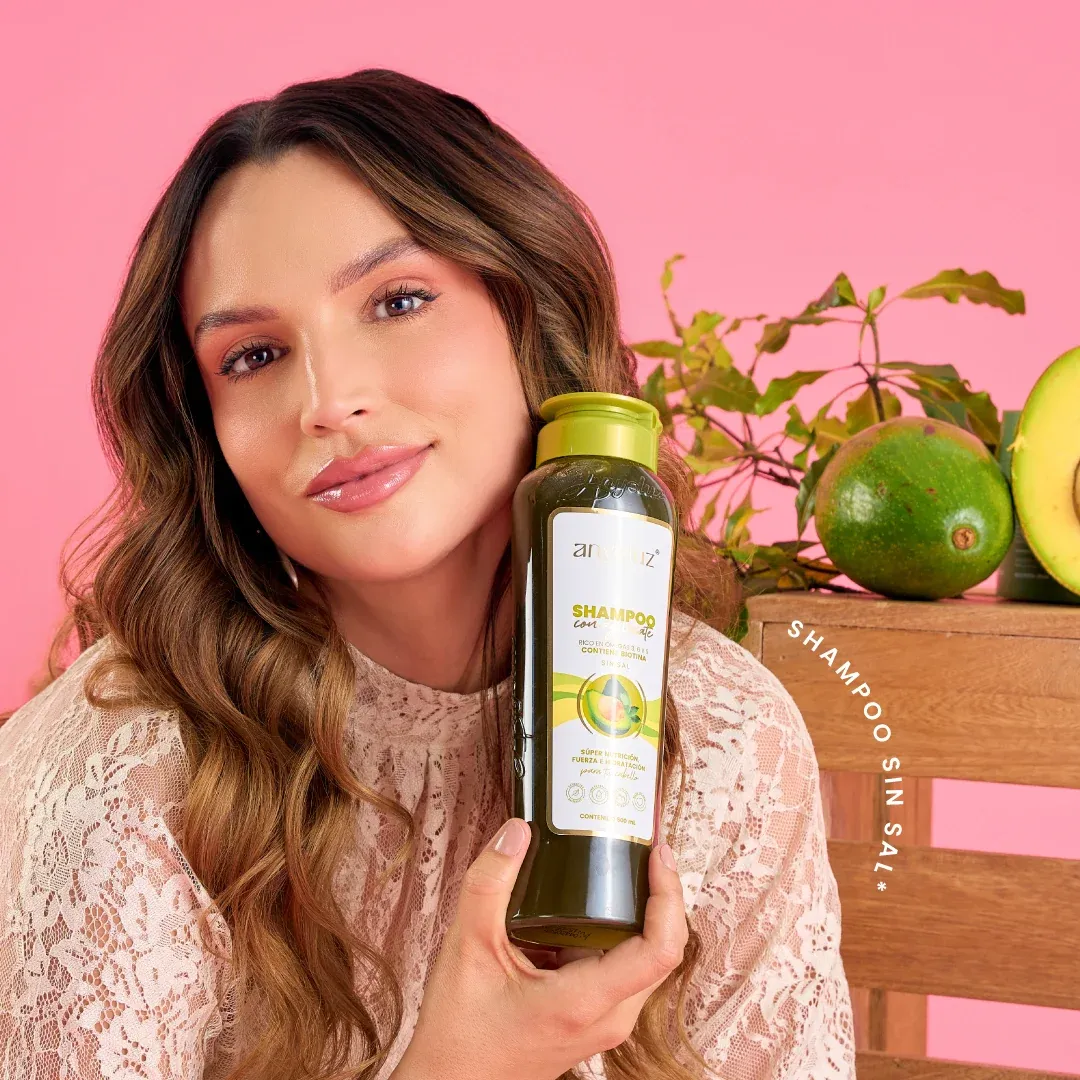 Shampoo con aguacate 