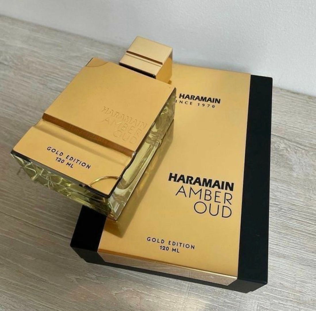 Perfume 1.1 Haramain caja de lujo gold edition 