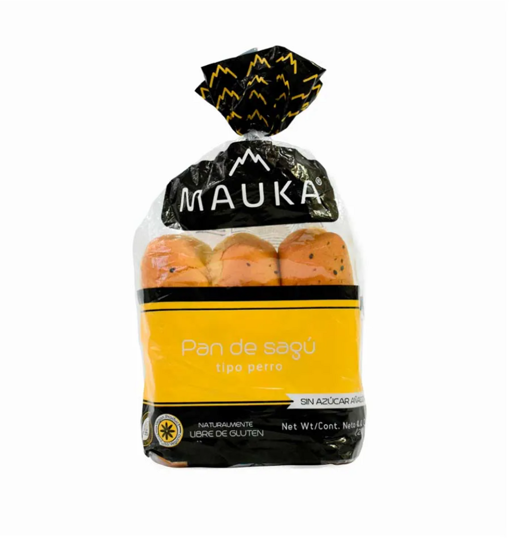 PAN SAGU PERRO MAUKA SIN GLUTEN