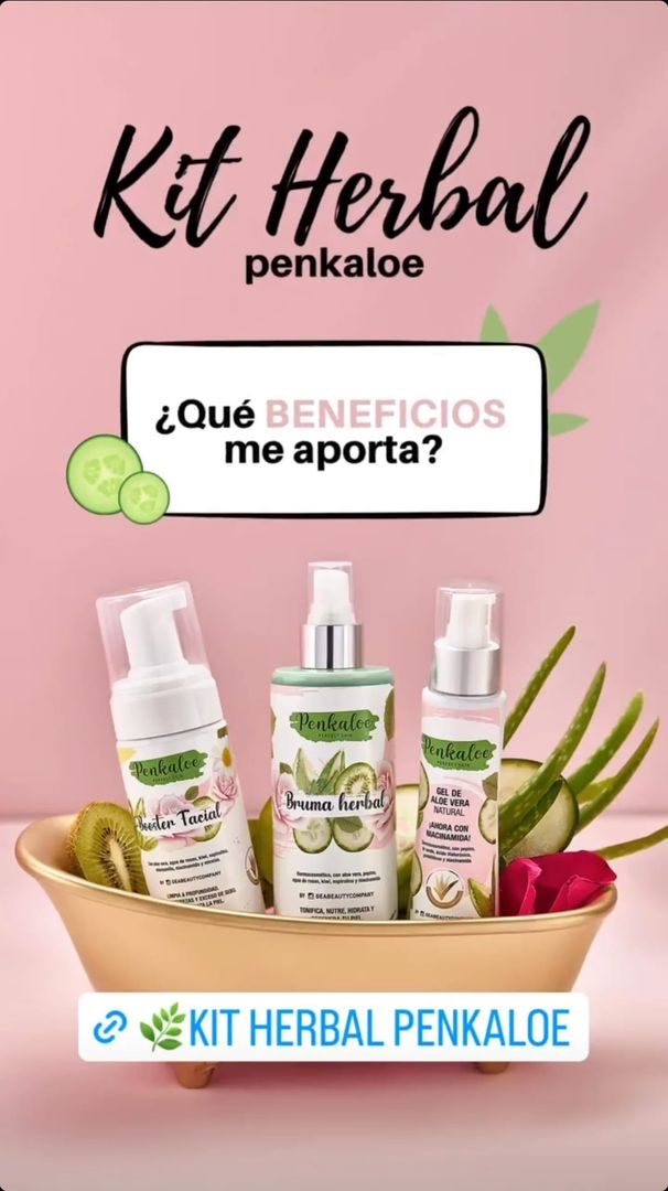 Kit Facial Herbal Penkaloe 