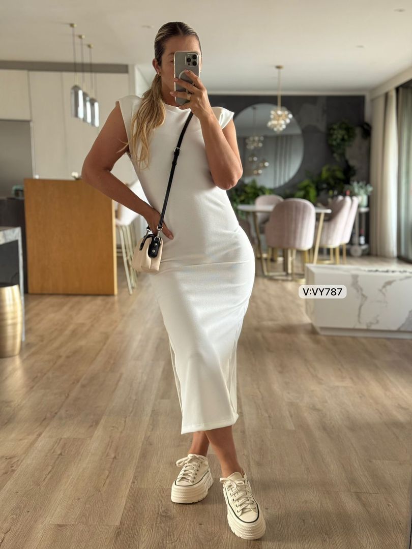 VESTIDO RIB VY787