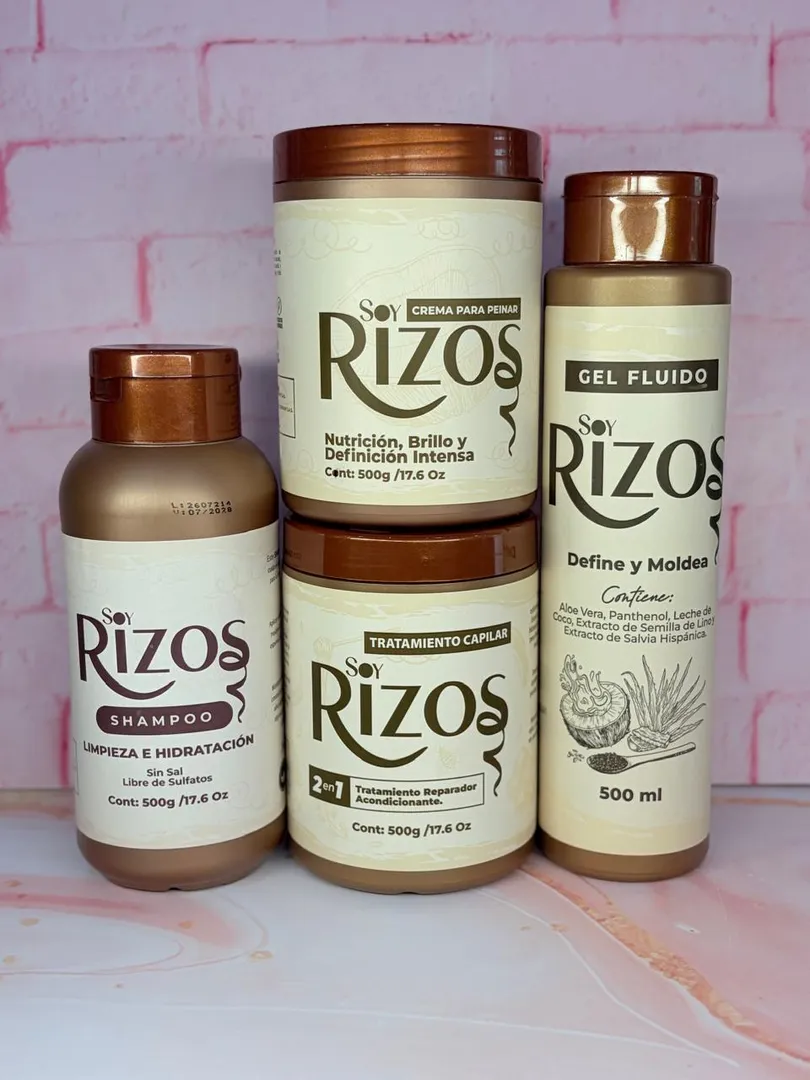 Kit completo Soy rizos con gel fluido 