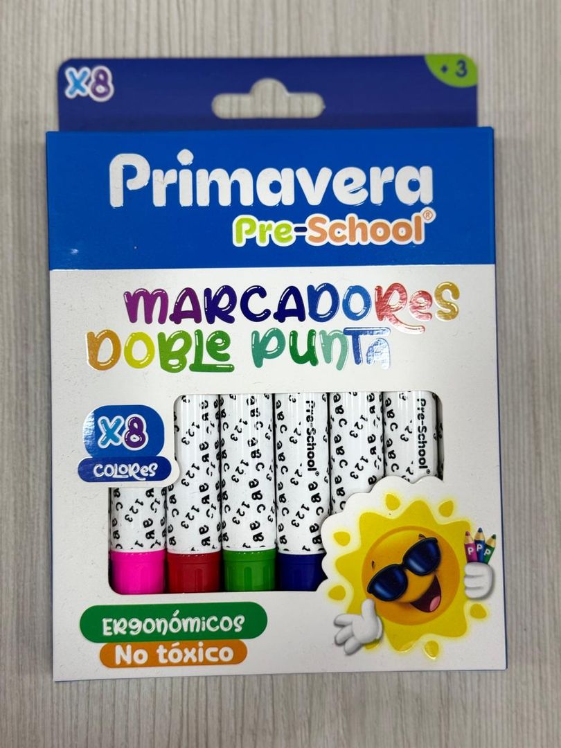 220 MARCADORES DOBLE PUNTA PRIMAVERA